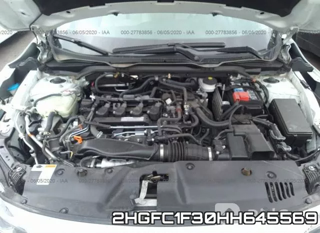 2HGFC1F30HH645569 фото 2