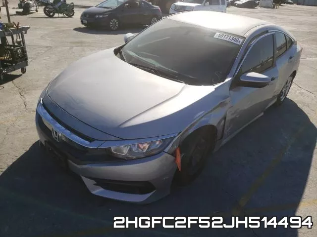 2HGFC2F52JH514494 фото 3