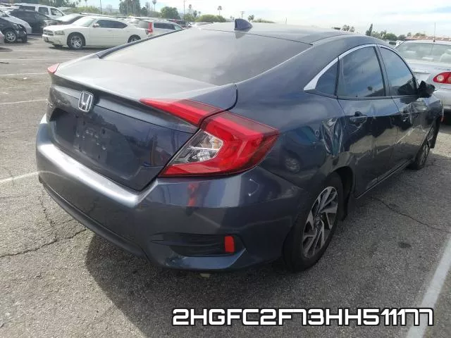 2HGFC2F73HH511177 фото 5