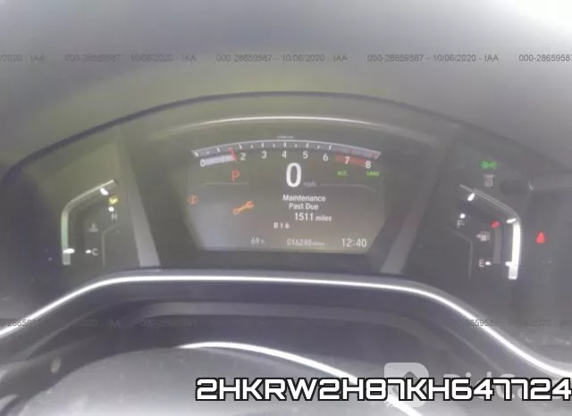 2HKRW2H87KH647724 фото 7