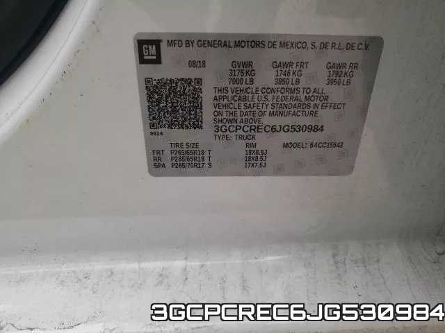 3GCPCREC6JG530984 фото 2