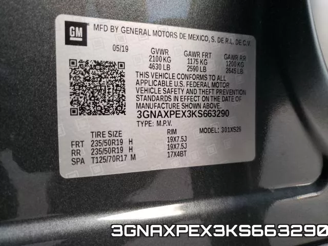 3GNAXPEX3KS663290 фото 2