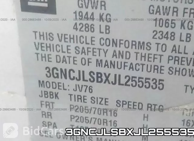 3GNCJLSBXJL255535 фото 9
