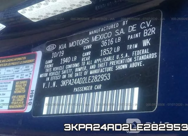 3KPA24AD2LE282953 фото 9
