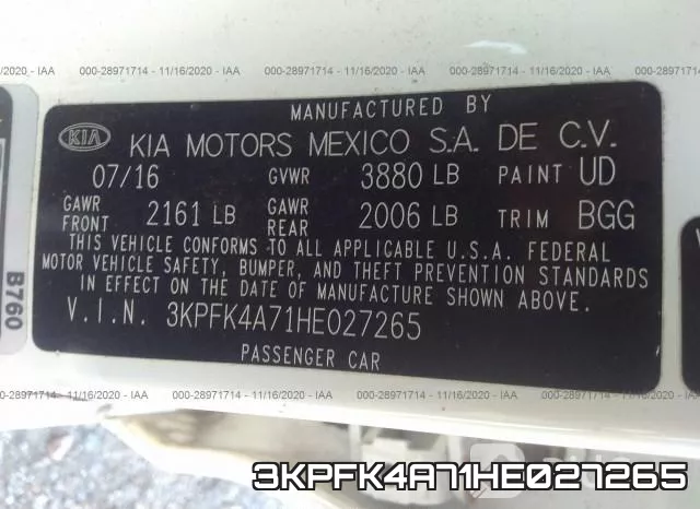 3KPFK4A71HE027265 фото 9