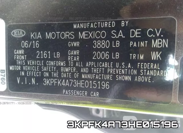 3KPFK4A73HE015196 фото 9