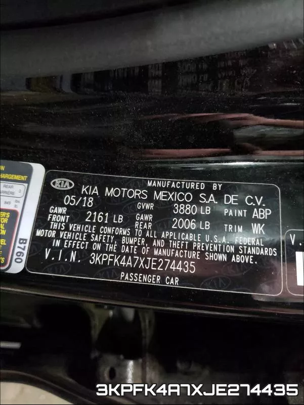 3KPFK4A7XJE274435 фото 2