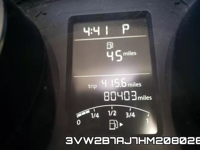 3VW2B7AJ7HM208028 фото 9