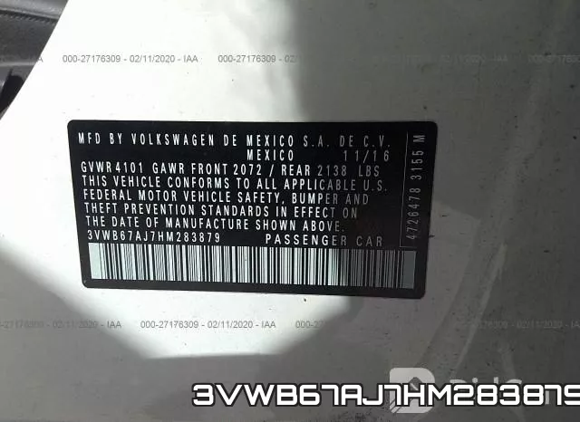3VWB67AJ7HM283879 фото 10