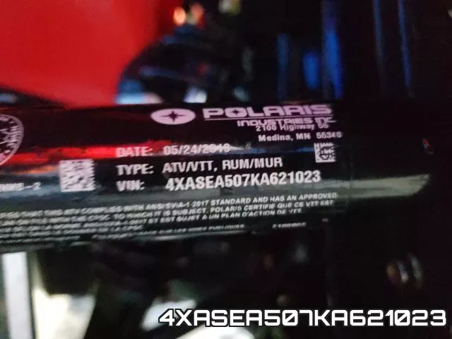 4XASEA507KA621023 фото 2