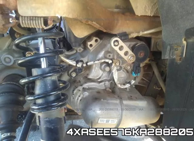 4XASEE576KA288205 фото 8