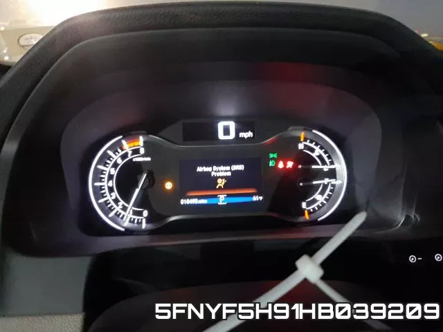 5FNYF5H91HB039209 фото 8
