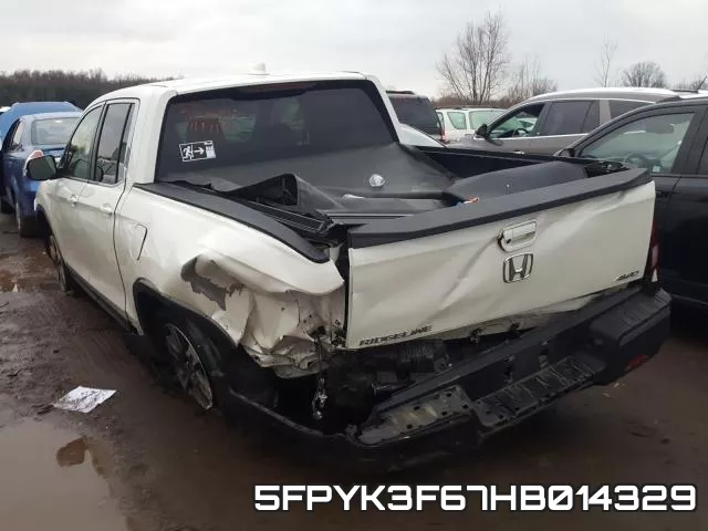 5FPYK3F67HB014329 фото 4