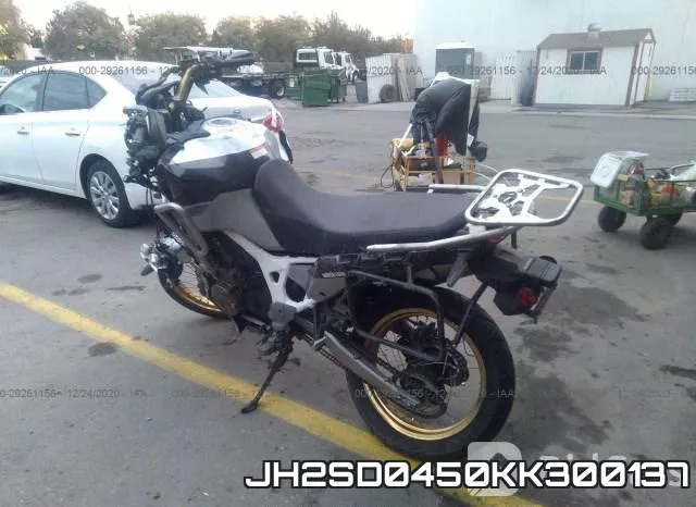 JH2SD0450KK300137 фото 4