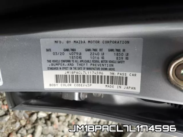 JM1BPACL7L1174596 фото 2