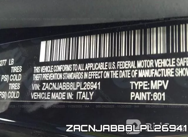 ZACNJABB8LPL26941 фото 10