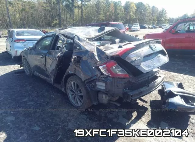 19XFC1F35KE002104 фото 4