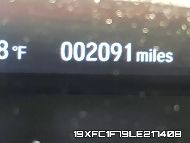 19XFC1F79LE217408 фото 8