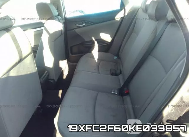 19XFC2F60KE033857 фото 6