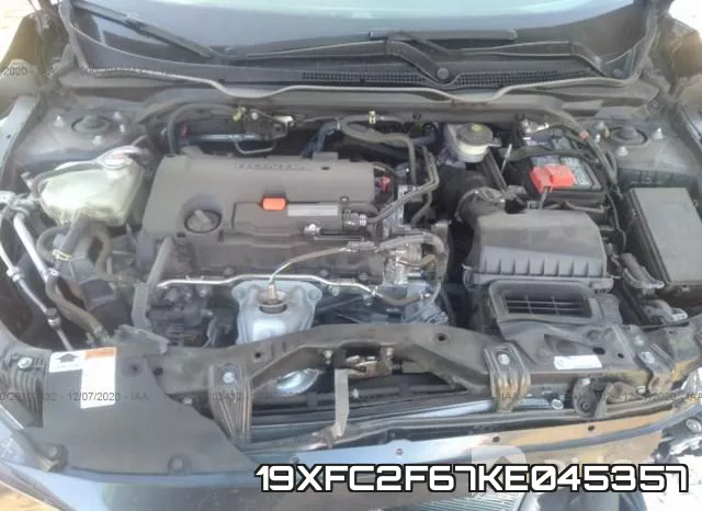 19XFC2F67KE045357 фото 2