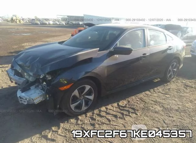 19XFC2F67KE045357 фото 3