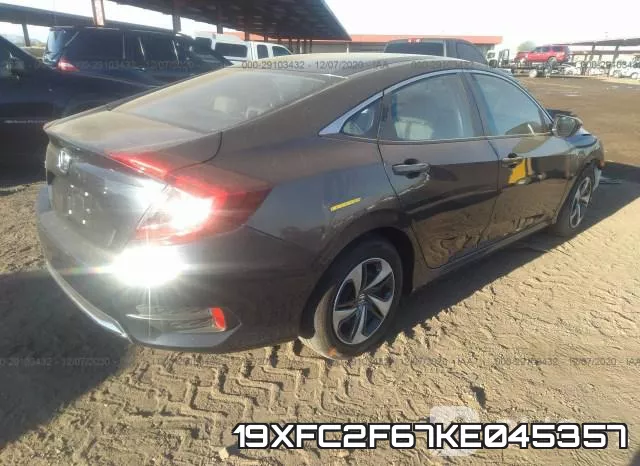 19XFC2F67KE045357 фото 4