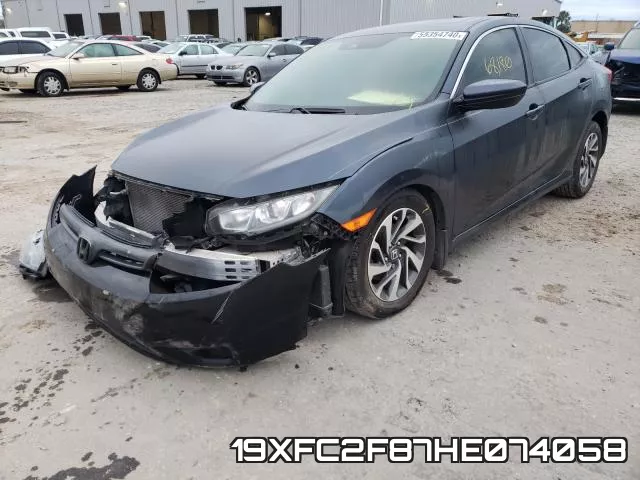 19XFC2F87HE074058 фото 3