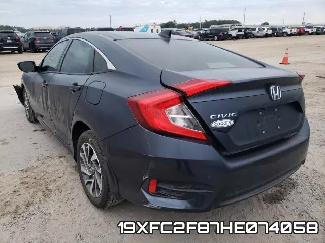19XFC2F87HE074058 фото 4