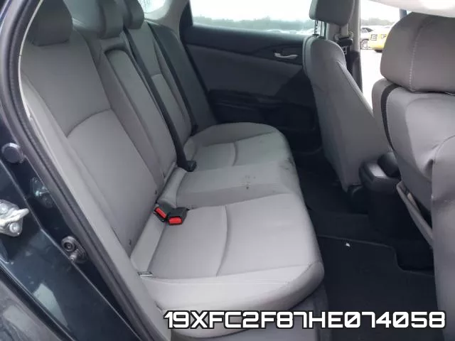 19XFC2F87HE074058 фото 7