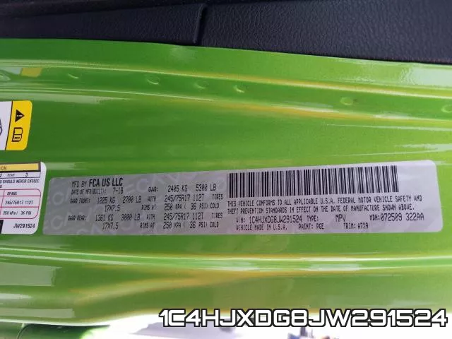 1C4HJXDG8JW291524 фото 2