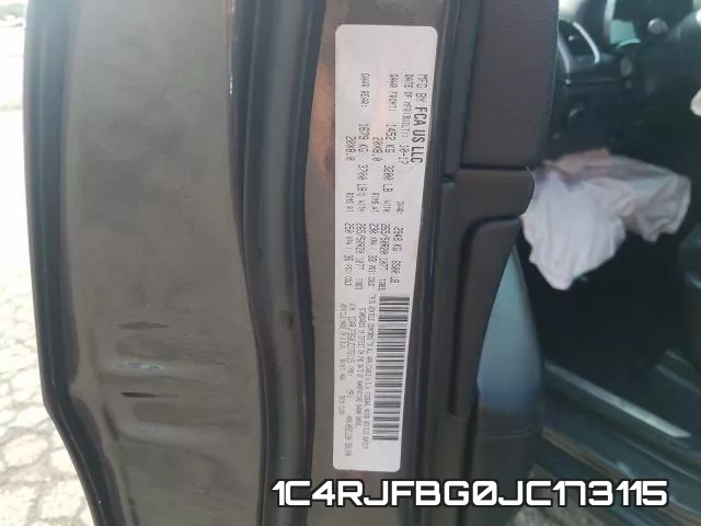 1C4RJFBG0JC173115 фото 2