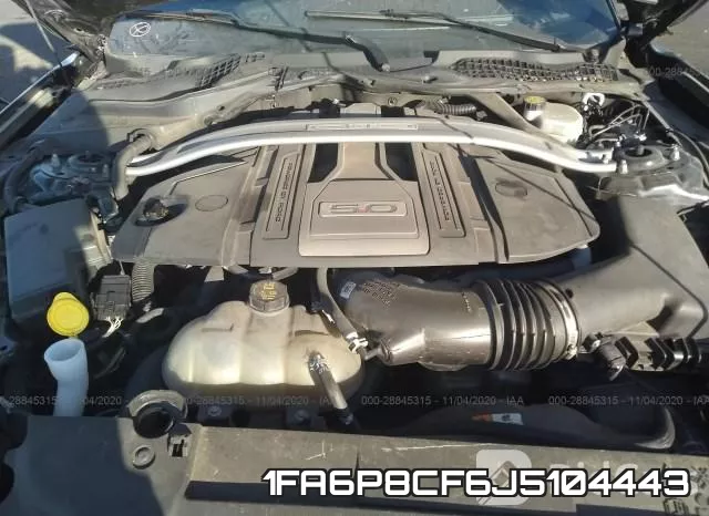 1FA6P8CF6J5104443 фото 2