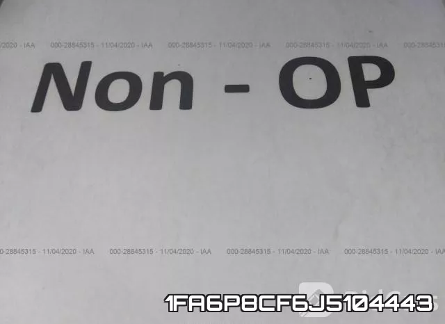 1FA6P8CF6J5104443 фото 7