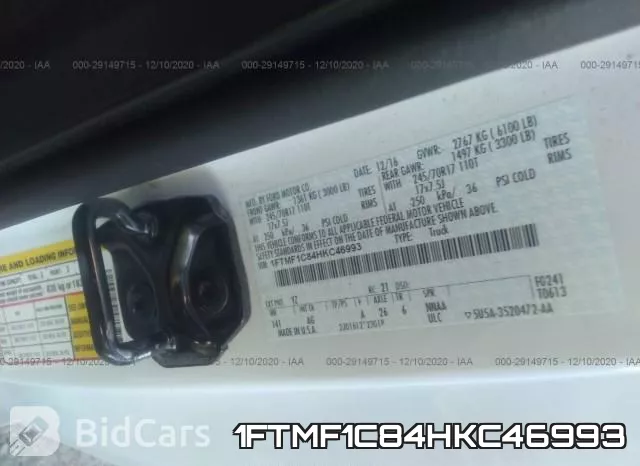 1FTMF1C84HKC46993 фото 9