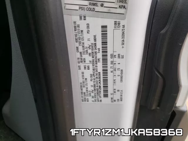 1FTYR1ZM1JKA58368 фото 2