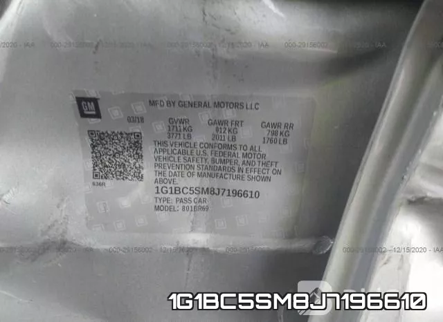 1G1BC5SM8J7196610 фото 10