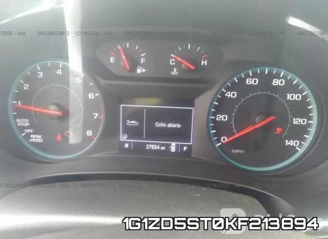 1G1ZD5ST0KF213894 фото 7