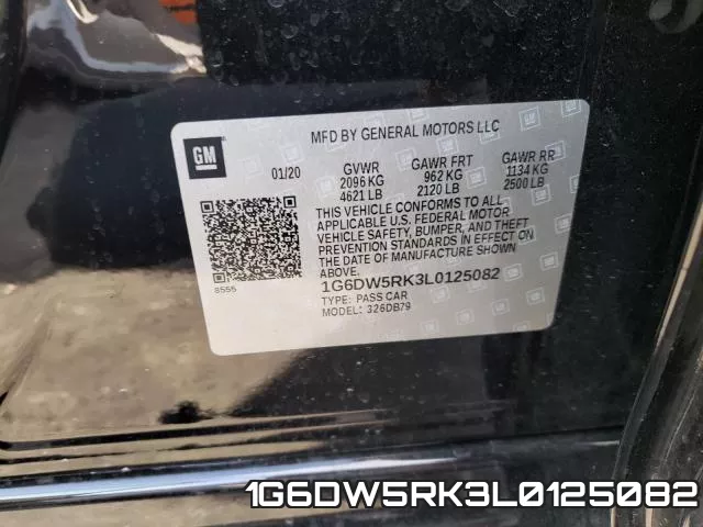 1G6DW5RK3L0125082 фото 2