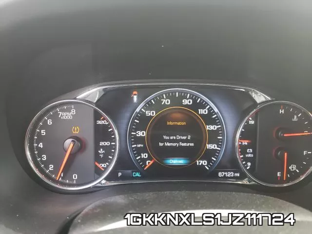 1GKKNXLS1JZ111724 фото 8