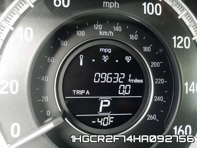 1HGCR2F74HA092756 фото 9