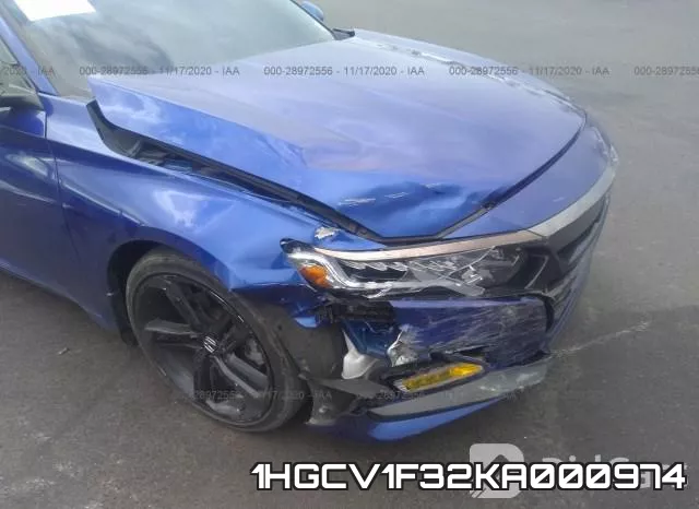1HGCV1F32KA000974 фото 7
