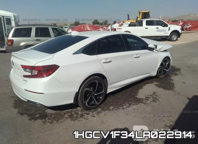 1HGCV1F34LA022914 фото 5