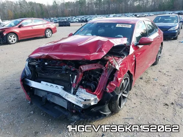 1HGCV1F36KA152062 фото 3