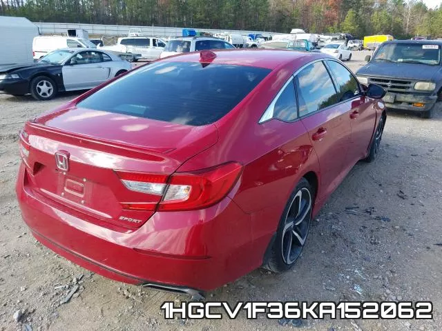 1HGCV1F36KA152062 фото 5