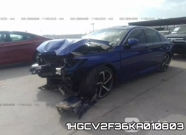 1HGCV2F36KA010803 фото 3