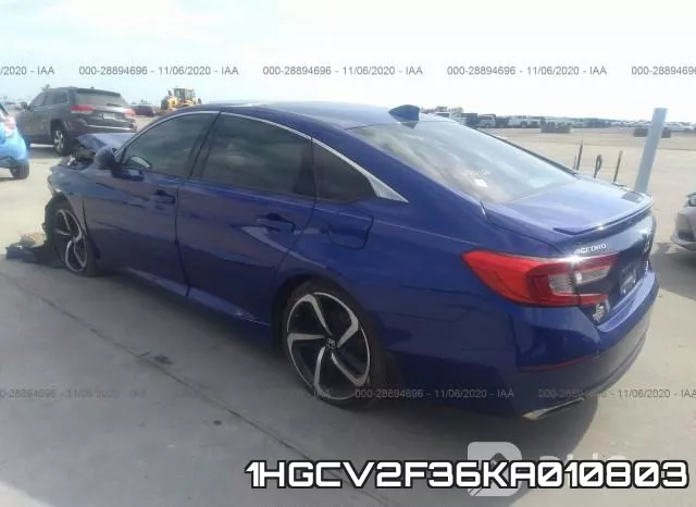 1HGCV2F36KA010803 фото 4