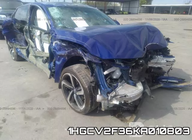1HGCV2F36KA010803 фото 6