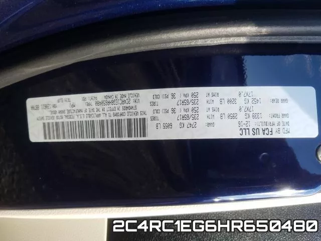 2C4RC1EG6HR650480 фото 2