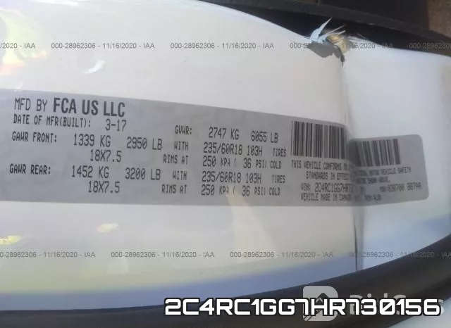 2C4RC1GG7HR730156 фото 10