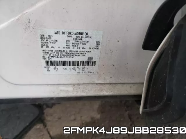 2FMPK4J89JBB28530 фото 2
